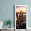 Nalepka za vrata Manhattan (90x200 cm)