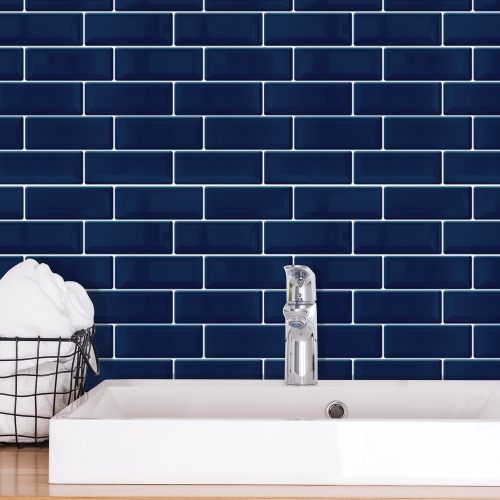 3D Nalepka - Modre ploščice