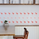 Motiv Rdeči flamingi