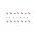 Motiv Rdeči flamingi