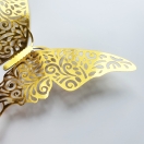 Motiv 3D Zlati svetleči metulji