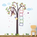 Motiv Opica na drevesu in meter