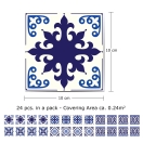 Samolepilna tapeta Granada ploščice (24x 10x10 cm)