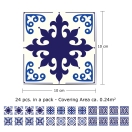 Samolepilna tapeta Granada ploščice (24x 10x10 cm)